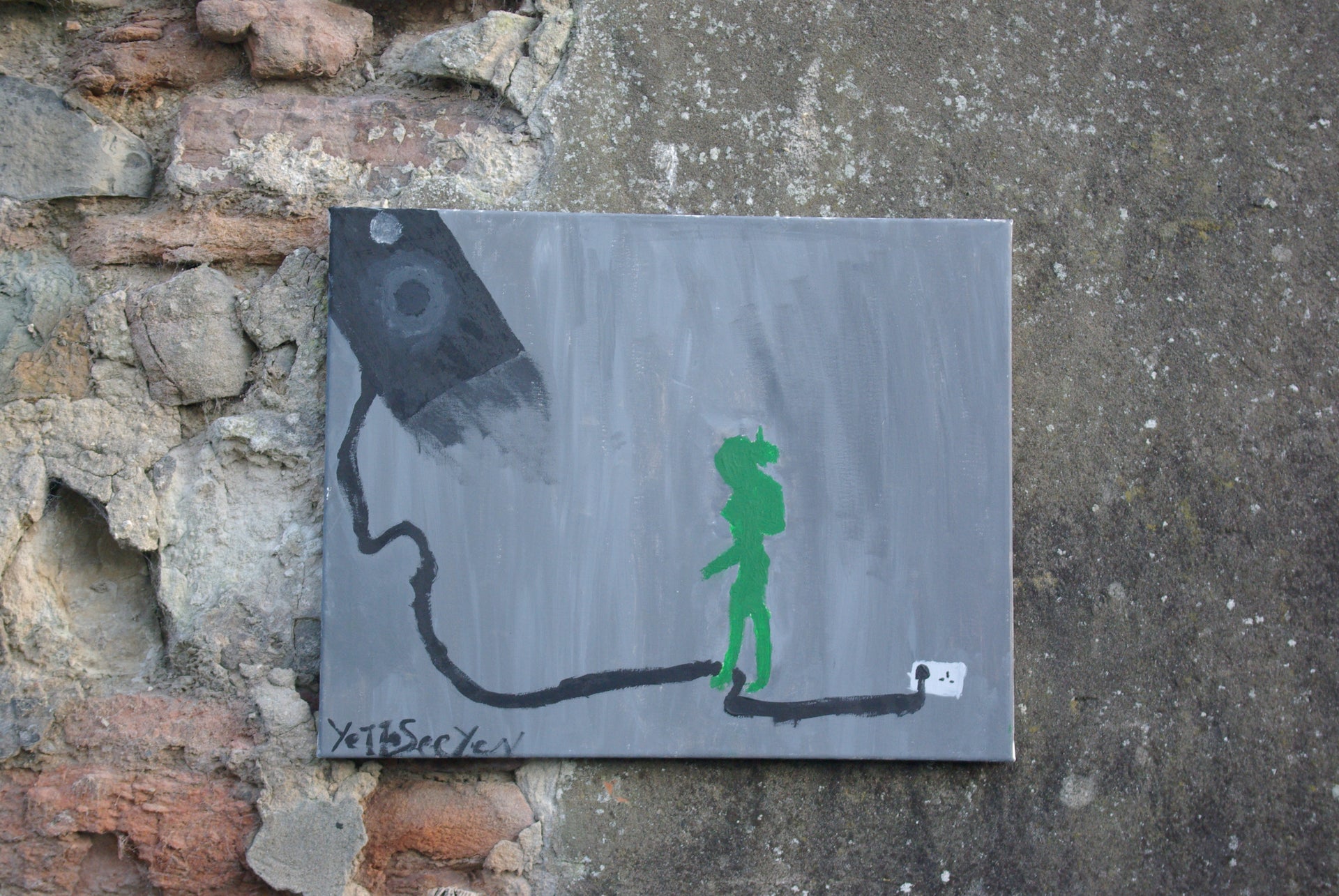 Follow the sound.