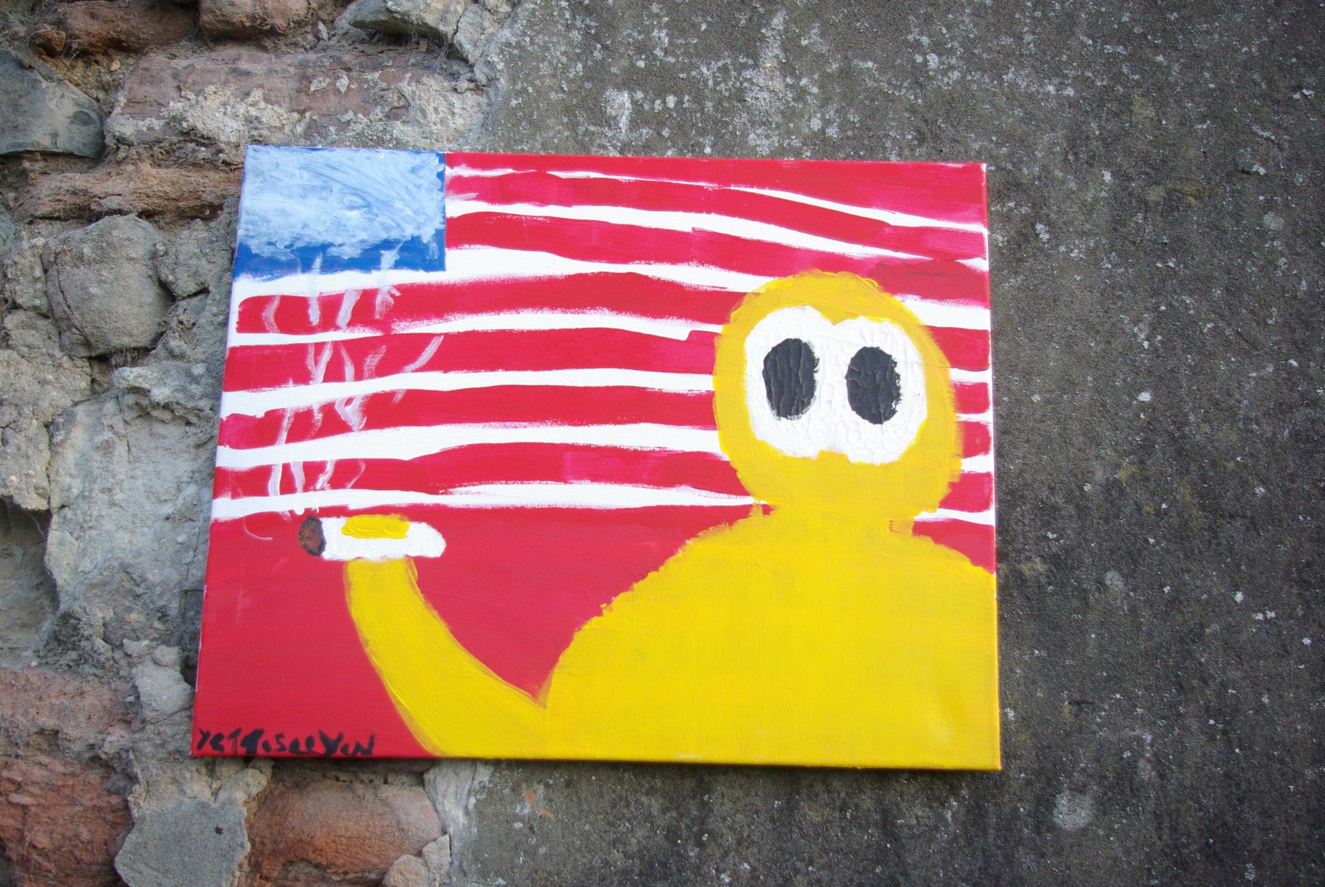 High as a flag